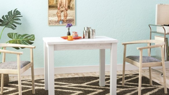 Стол-трансформер Dinner Белый/Белый 0