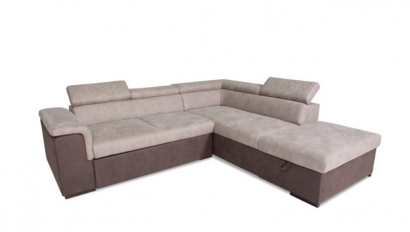 Кутовий диван розкладний дельфін Беніто Меблі Стиль 252 х 221 см 0