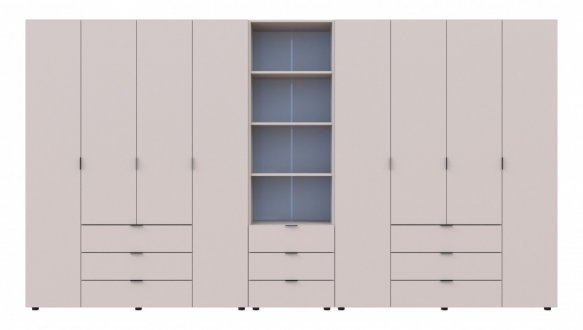Шафа Дорос Гелар восьмидверна з пеналом Кашемір 370 см 4
