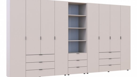 Шафа Дорос Гелар восьмидверна з пеналом Кашемір 370 см 5