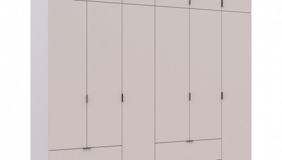 Шкаф для одежды Дорос Лукас кашемир 6 дверный 255 см 5