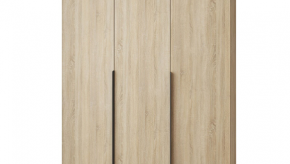 Шкаф Mebelstar Оскар трехдверный с ящиками Дуб сонома 150 см 4