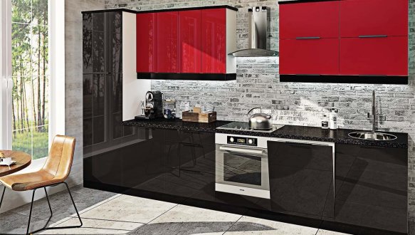 Модульная кухня Лофт глянец 24