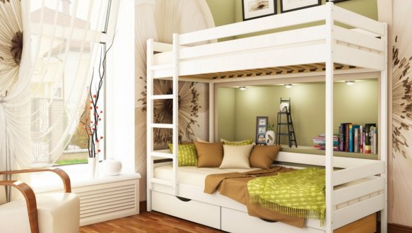 Двоярусне ліжко Дует / Серія Тесса 3