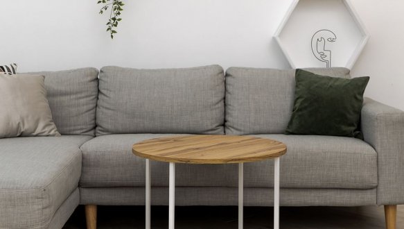 Столик Модерн М дуб