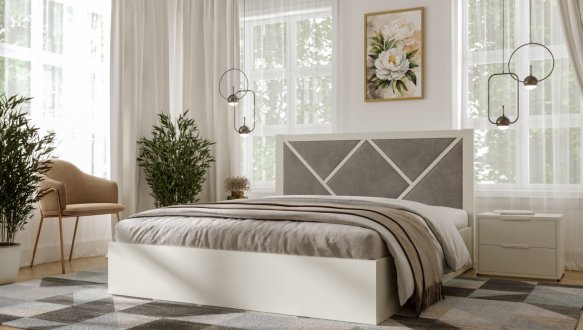 Ліжко дерев'яне DrevKO Стиль 3 Емаль 0