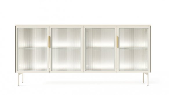 Комод Лумі / Lumi 4D/181 кашемір з підсвіткою 