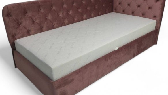 Ліжко Антік Дот з підйомним механізмом + Матрац 0