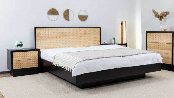 Ліжко двоспальне дерев'яне Дрімка Леон Бук 15