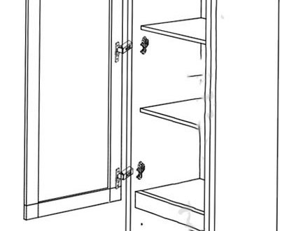 Витрина WIT 1W3S Нортон 2