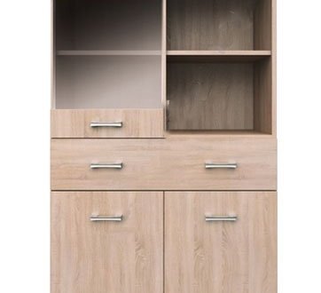 Витрина WIT 2D1W1S_80 Топ Микс 2