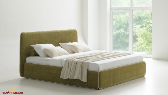 Ліжко м'яке Woodsoft Torino / Торіно з підйомним механізмом та нішею для білизни 11