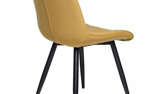Стул M-45 горчичный + черный 2