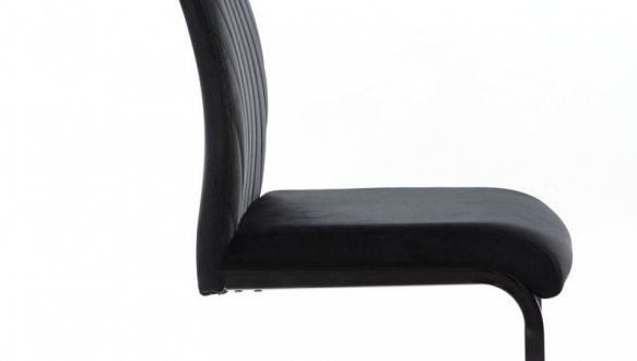 Стілець S-118 чорний велюр 0