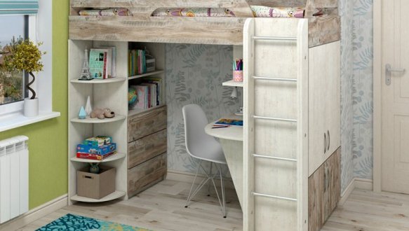 Кровать-чердак Норд-А 0