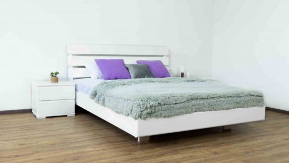 Ліжко двоспальне дерев'яне Дрімка Оскар Бук