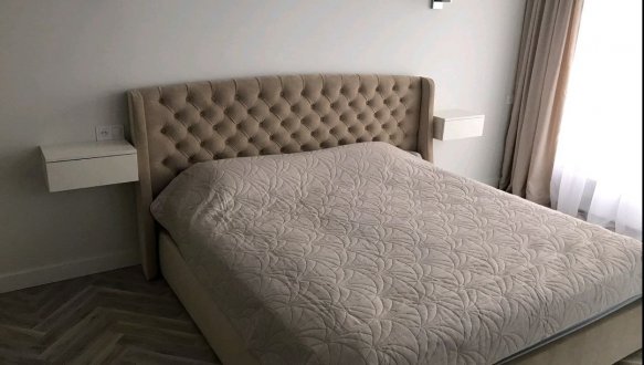 Ліжко м'яке двоспальне Оскар