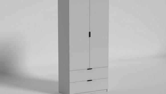 Шафа для одягу Matroluxe Junior / Джуніор 2 дверна з 2 шухлядами 100 см 0