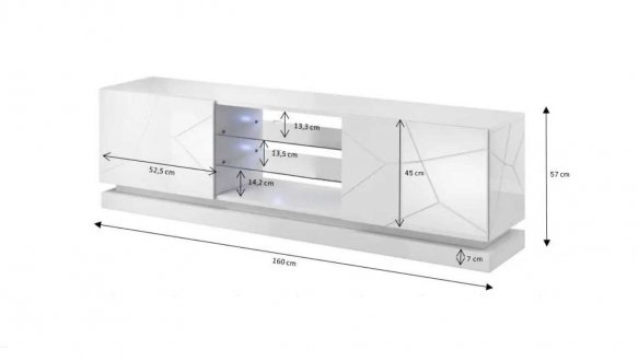 Тумба ТВ 160 Qiu 3
