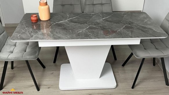 Стіл кухонний розкладний Джем Slide / Слайд 120-160 см 9