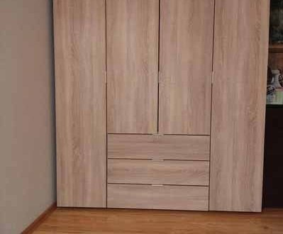 Шафа 4Д Гелар Дорос 4 дверна білий 155 см 11