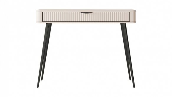 Стол туалетный 1S/100 Беж/Черные ножки Lante 2