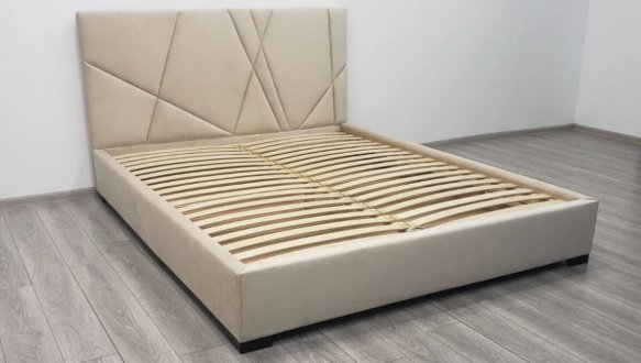 Кровать мягкая двуспальная Шик Галичина Блум 14