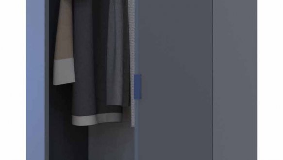 Шкаф Дорос Гелар двухдверный Белый 78 см 15