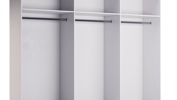 Шафа 6дв Міромарк Фемелі 6 дверна білий глянець 270 см 0