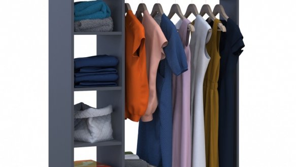 Гардеробная стойка Д1 0