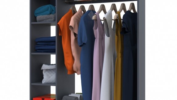 Гардеробная стойка Д1 2