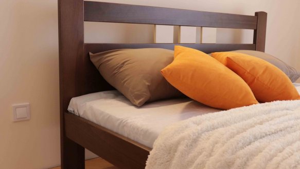 Ліжко дерев'яне низьке узніжжя Дрімка Геракл Бук 4