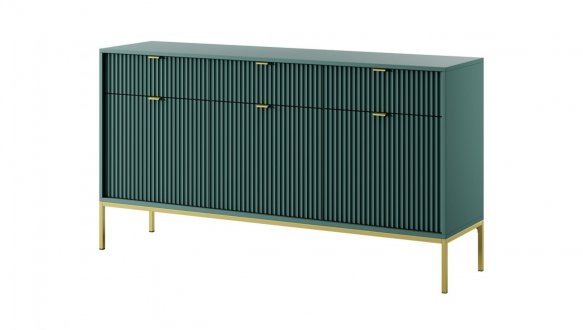 Модульная гостиная Лабрадор/Золотые ножки Nova 3