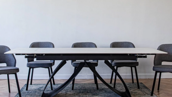 Стол Garold (160-240 см) Snow Mount White Matt 4