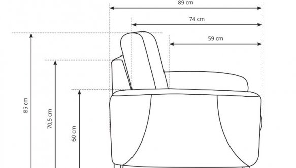 Кресло мягкое Avesta 16