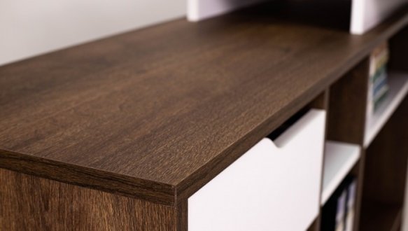 Комп'ютерний стіл Nord Інтарсіо Правий/Лівий Бронзовий 133 см 7