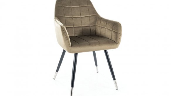 Стілець Nuxe Velvet оливковий