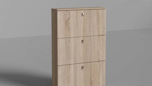 Тумба для взуття №3 Matroluxe на 3 шухляди 5