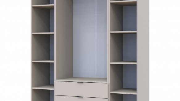 Шафа Дорос Гелар кашемір з 2 Етажерками 2-х дверна 153,9 см 2