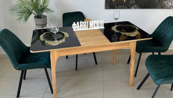 Стіл розкладний Nord чорний АКЦІЯ 7