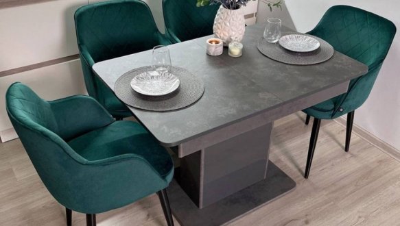 Стул Луна металлические ножки 2