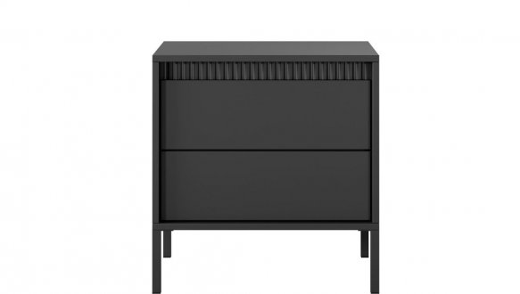 Тумба прикроватная 2S/53 черный Senso 1