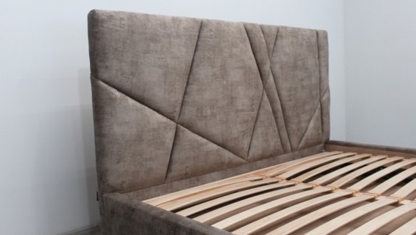 Кровать мягкая двуспальная Шик Галичина Блум 7