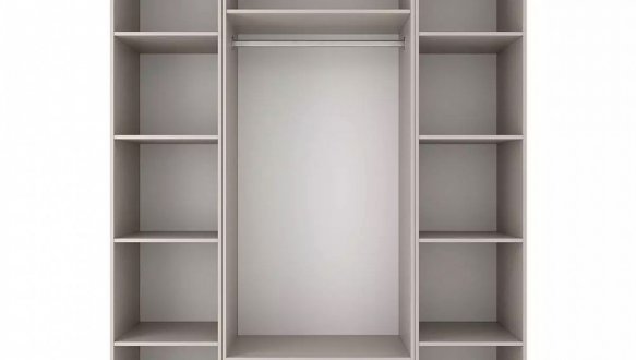 Шкаф распашной комбинированный двухдверный Art In Head №15 Light, ширина 160 см 6