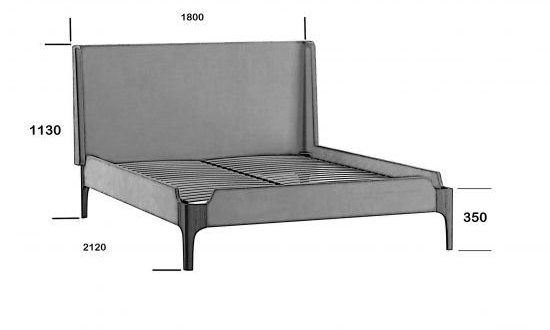 Кровать Milan 2