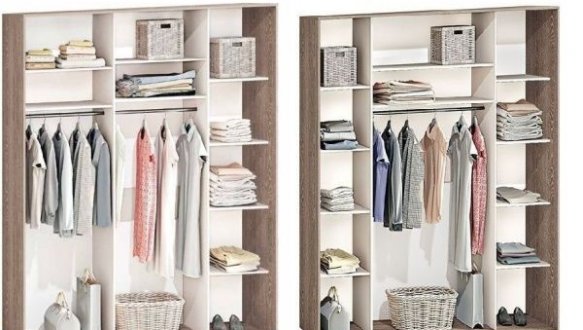 Шкаф-купе Комфорт мебель Модель-2 крашеный высокий глянец 3 дверный 270 см 5