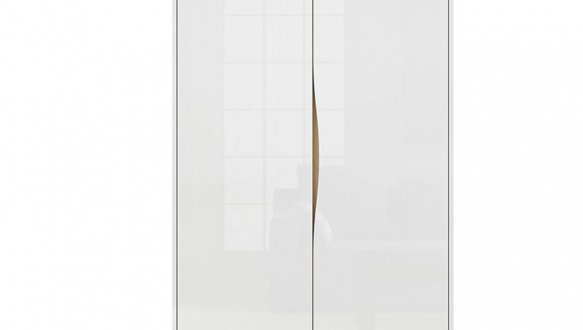 Шафа SZF2D BRW Poland Pori 2 дверна білий 100 см 2