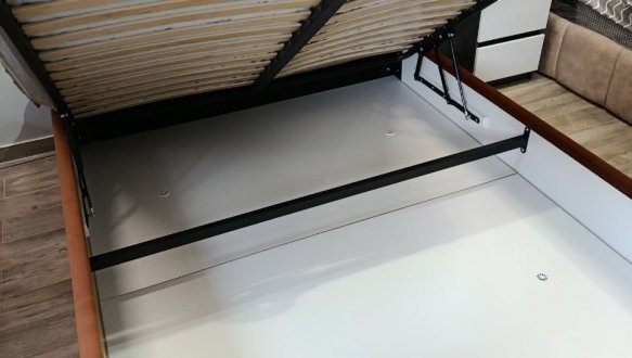 Ліжко м'яке двоспальне Новинка 3 5