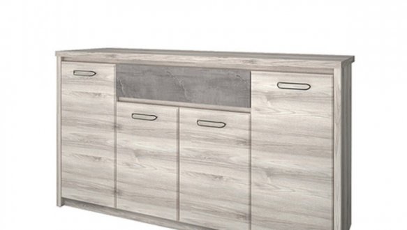 Спальня Jazz/Джаз Mebelbos №2 с комодом 4D1S и тумбами 3