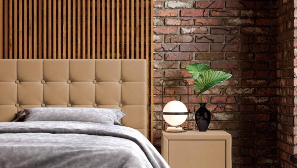 Кровать мягкая Виорина деко Quattro / Кватро с подъемным механизмом и нишей для белья 0